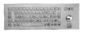 Le bâti 69 de panneau supérieur d'USB verrouille le clavier industriel de Braille de point avec la boule de commande de laser