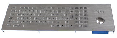 Clavier industriel d'acier inoxydable avec la boule de commande et les clés numériques et F-N