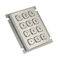 Mini pavé numérique mouting industriel en métal en acier de panneau arrière avec USB ou l'interface RS232
