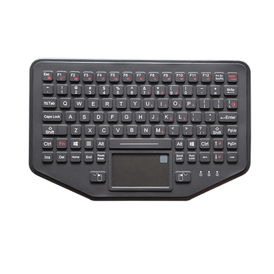 Version de desktop en caoutchouc de clavier d'Usb du véhicule IP68 de contre-jour industrielle
