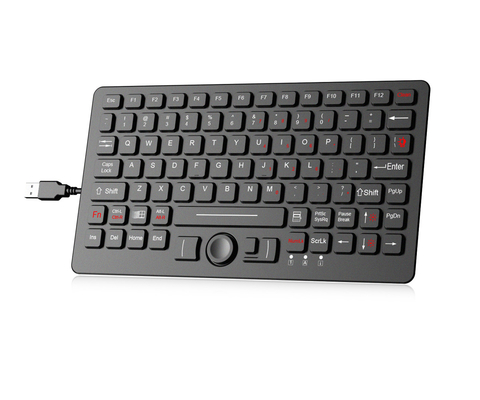 90 touches clavier militaire en caoutchouc de silicone, clavier EMC scellé dynamique IP65