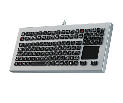 Un clavier industriel avec le pavé tactile et une technologie IP68 dynamique imperméable à l'eau