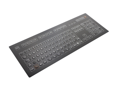Clavier à membrane industrielle résistant aux produits chimiques et aux liquides avec surface antimicrobienne