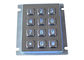 Bâti résistant de panneau de clavier numérique de vandale industriel numérique éclairé à contre-jour 12 clés IP67 imperméables