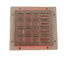 Clavier numérique compact Dot Matrix Numeric Type dynamique d'acier inoxydable de format 16 clés