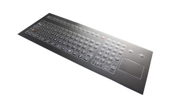 Clavier de membrane industriel rétro-éclairé lavable avec le commutateur d'OMRON