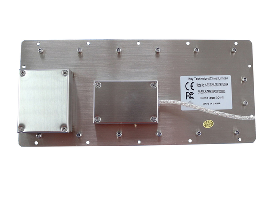 Clavier compact en métal de format avec le bâti PS2 USB de panneau de la boule de commande IP67