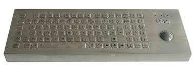 Clavier industriel en métal de clés plates du bien mobilier 0.45mm avec la boule de commande 800DPI optique