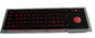 clavier industriel d'USB de noir de bâti de panneau arrière de 69 clés avec la boule de commande de contre-jour de chamelone