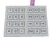24 clés rendent le clavier numérique de membrane de matrice de points de format pour le laboratoire, hôpital compact