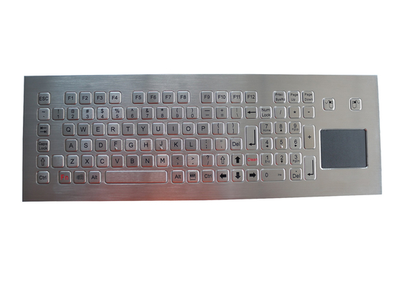 Dynamique imperméable de fonctionnalité du clavier IK09 en métal de PS2 USB la pleine a scellé