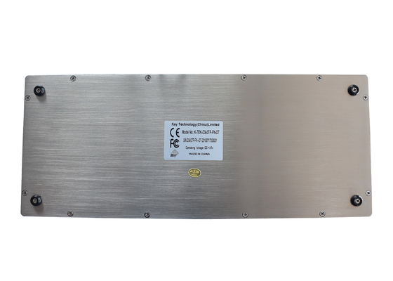 Clés IP68 du clavier robustes par membrane 81 de plaque d'acier avec le Touchpad