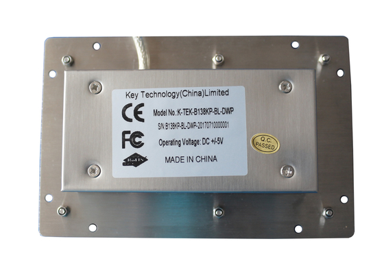 Le clavier numérique industriel à l'épreuve du vandalisme dynamique en métal IP67 imperméabilisent l'acier inoxydable rocailleux