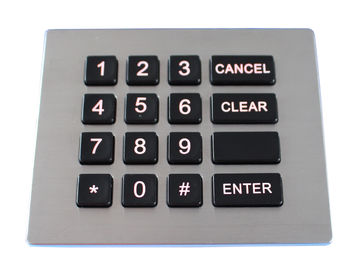 Clavier numérique imperméable dynamique d'entrée de porte du contre-jour Ip66 avec le port Usb ou picoseconde/2