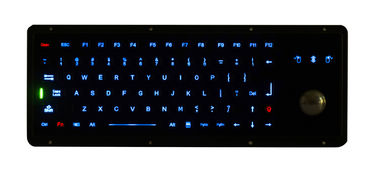 Clavier noir marin en métal de preuve dynamique de l'eau IP67 avec la boule roulante
