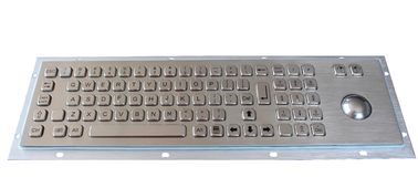 Clavier industriel avec le clavier de câble par métal de bâti de panneau de boule de commande