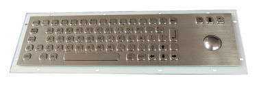 Clavier industriel à l'épreuve du vandalisme de solides solubles avec la boule de commande, clavier principal plat avec la clé 69