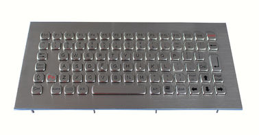 Clavier d'ordinateur industriel de clés de la preuve 81 de la poussière avec du long temps de la vie d'utilisation