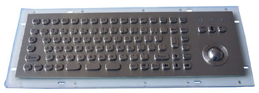 Clavier industriel de contrat de kiosque en métal avec la boule de commande robuste